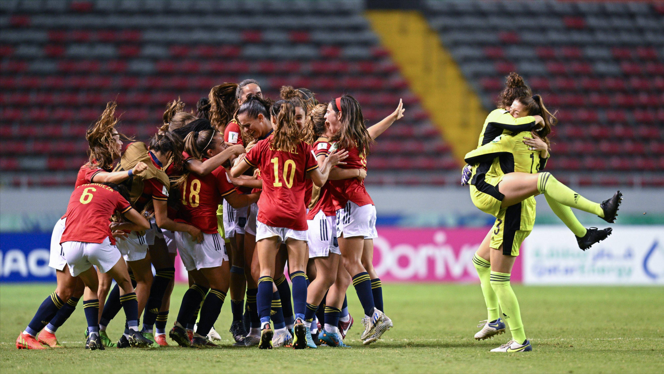 西班牙女足零封挪威队，晋级八强